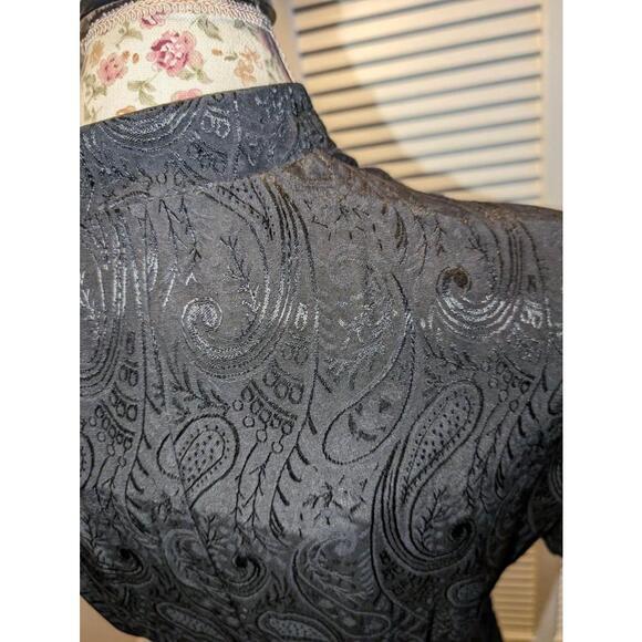 Vintage R&M Richards by Karen Kwong satin duster - Picture 7 of 8